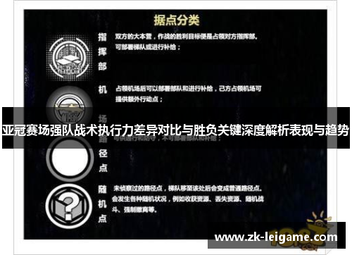 亚冠赛场强队战术执行力差异对比与胜负关键深度解析表现与趋势 亚冠赛场强队战术执行力差异对比与胜负关键深度解析表现与趋势